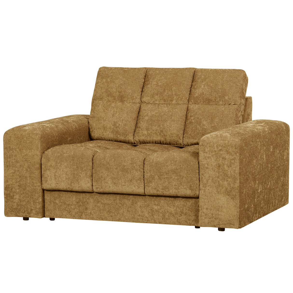 Second Date Loveseat Vintage Goud van WOOOD – Luxe comfort op maat van PureWonen. Vraag naar de beste prijs.