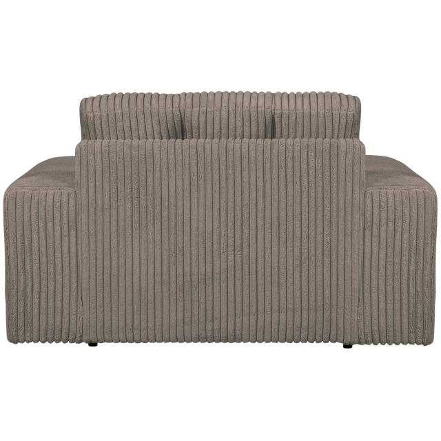 Second Date Loveseat Grove Ribstof Mud van WOOOD – Luxe comfort op maat van PureWonen. Vraag naar de beste prijs.