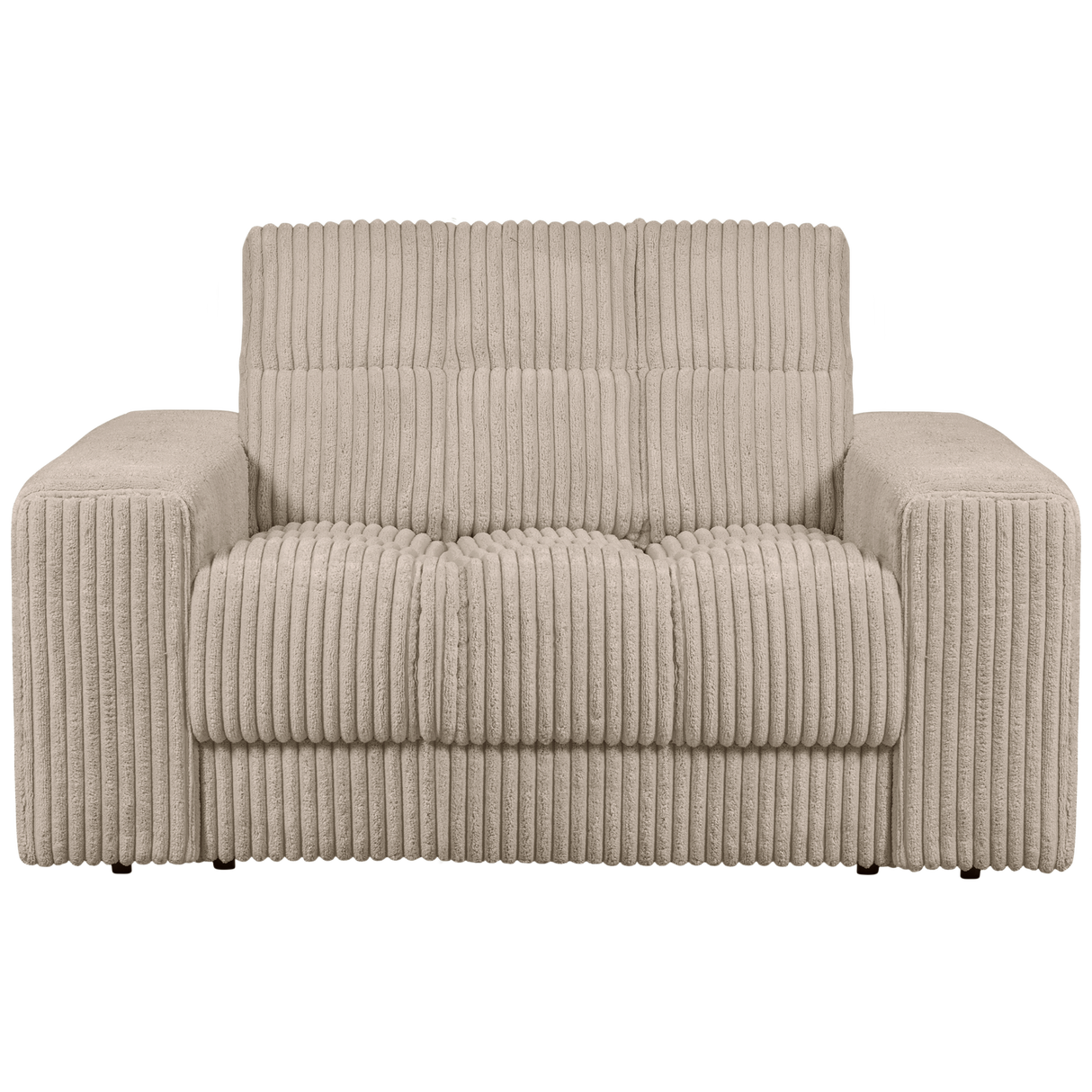 Second Date Loveseat Grove Ribstof Travertin van WOOOD – Luxe comfort op maat van PureWonen. Vraag naar de beste prijs.
