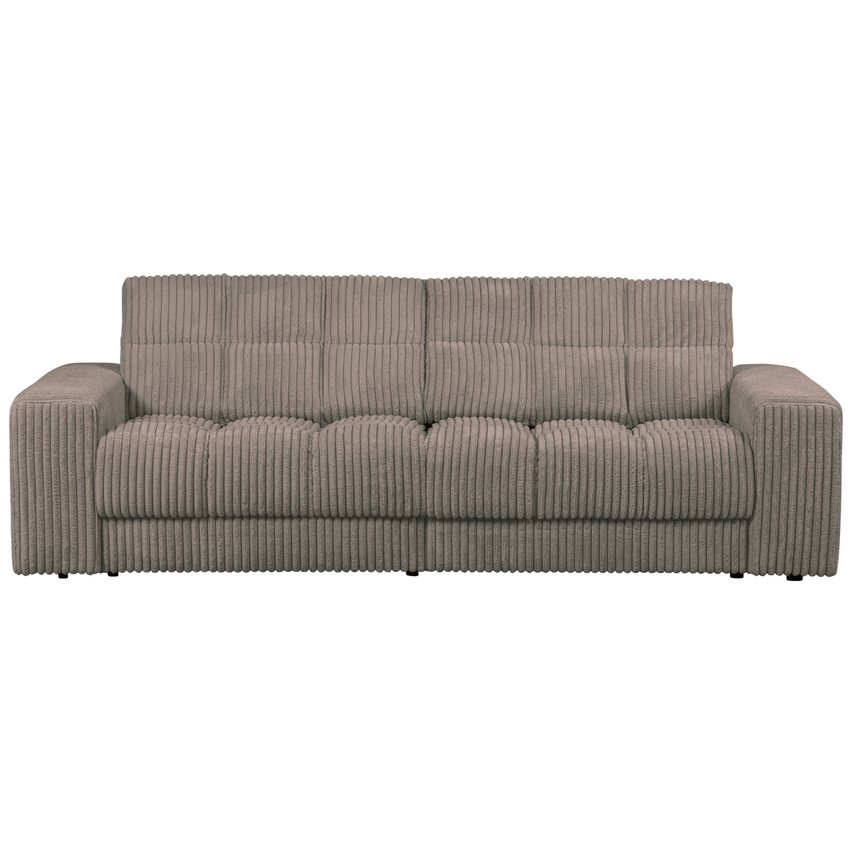 Second Date 2 Zits Bank Grove Ribstof Mud van WOOOD – Luxe comfort op maat van PureWonen. Vraag naar de beste prijs.
