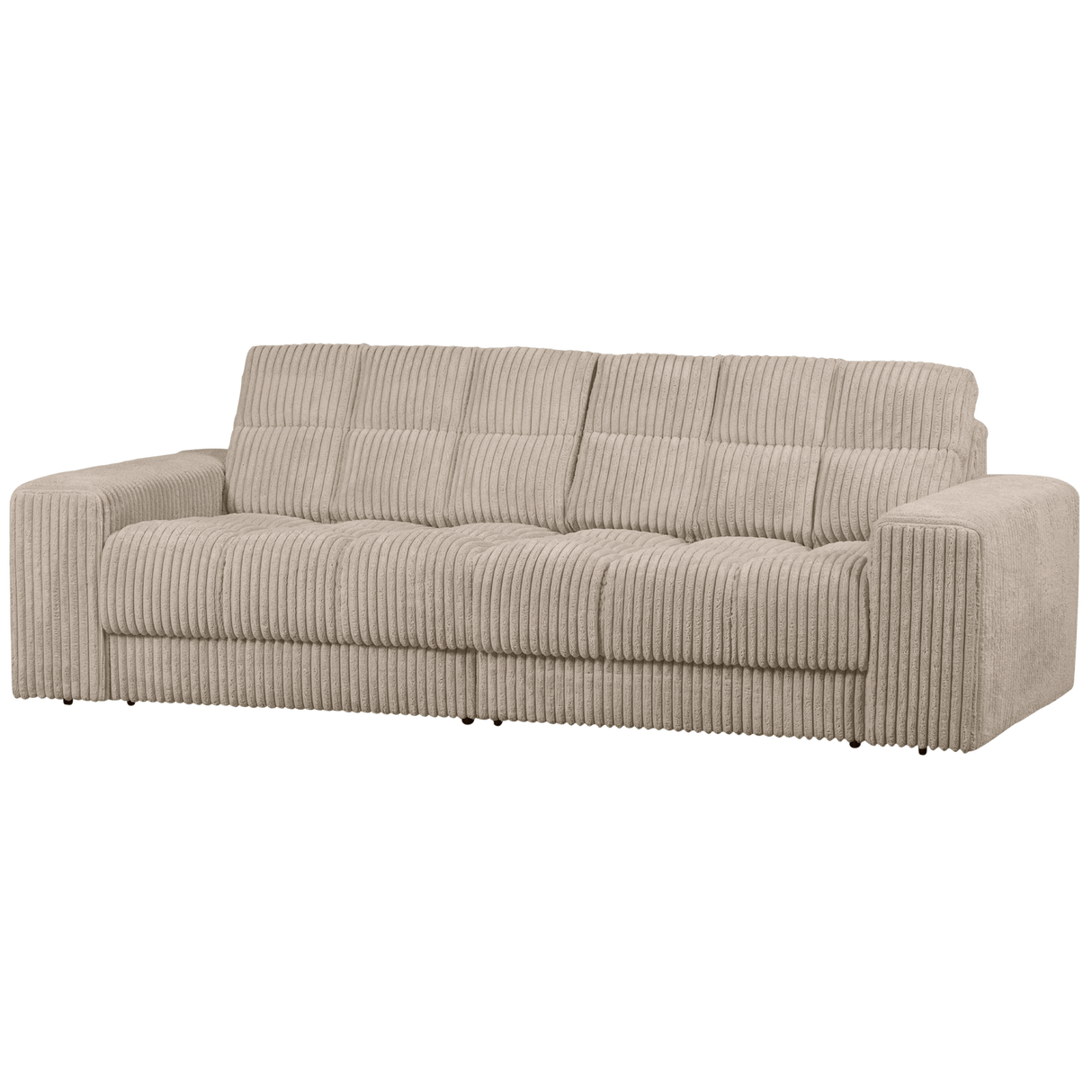 Second Date 2 Zits Bank Grove Ribstof Travertin van WOOOD – Luxe comfort op maat van PureWonen. Vraag naar de beste prijs.