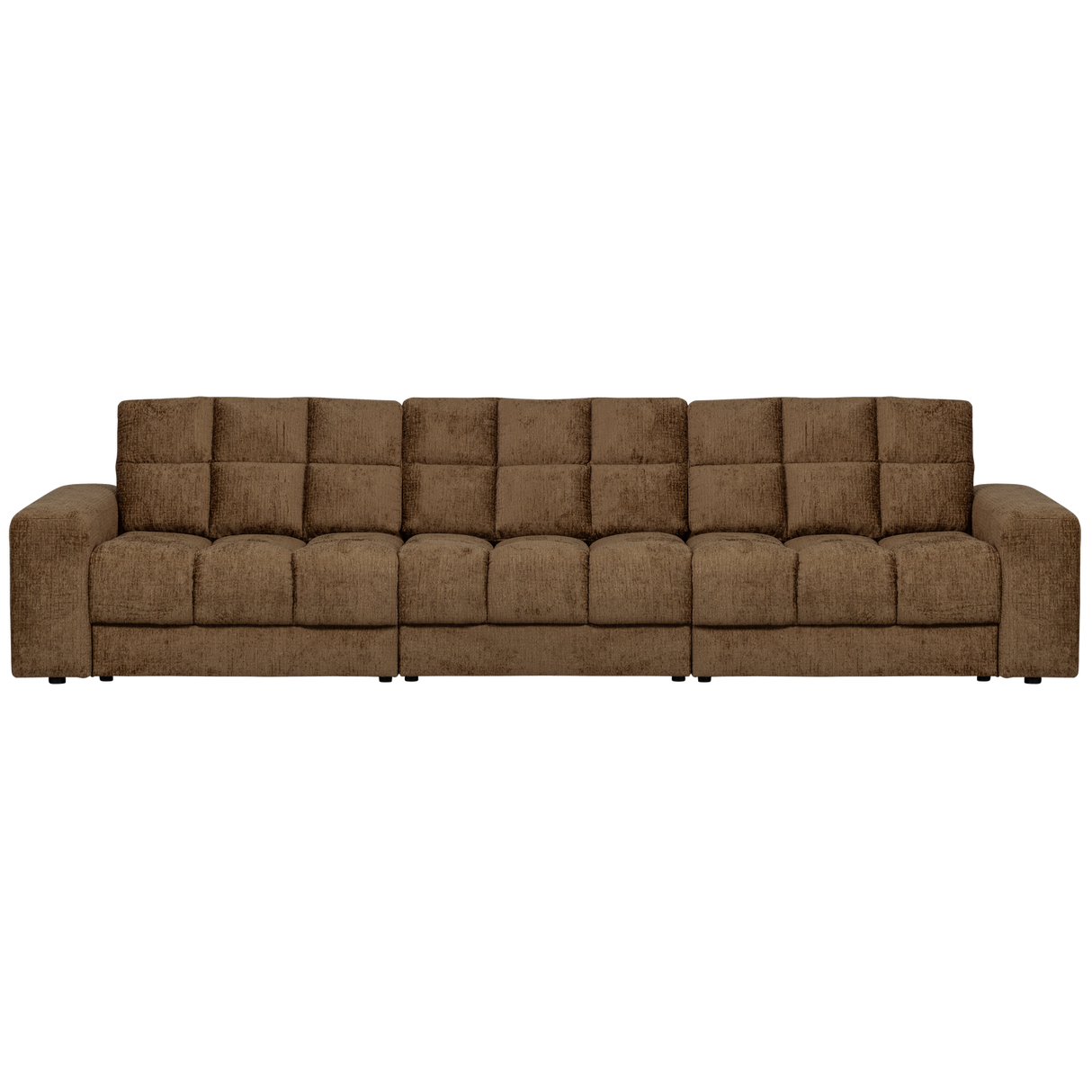 Second Date 3 Zits Bank Structure Velvet Brass van WOOOD – Luxe comfort op maat van PureWonen. Vraag naar de beste prijs.