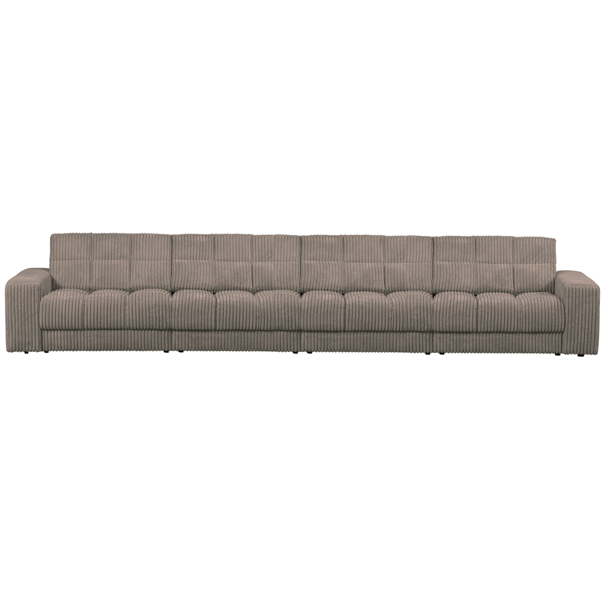 Second Date 4 Zits Bank Grove Ribstof Mud van WOOOD – Luxe comfort op maat van PureWonen. Vraag naar de beste prijs.