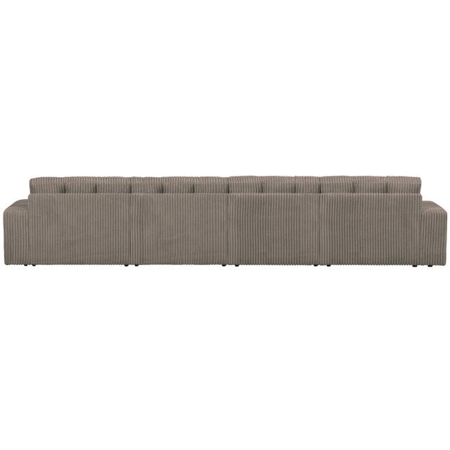 Second Date 4 Zits Bank Grove Ribstof Mud van WOOOD – Luxe comfort op maat van PureWonen. Vraag naar de beste prijs.