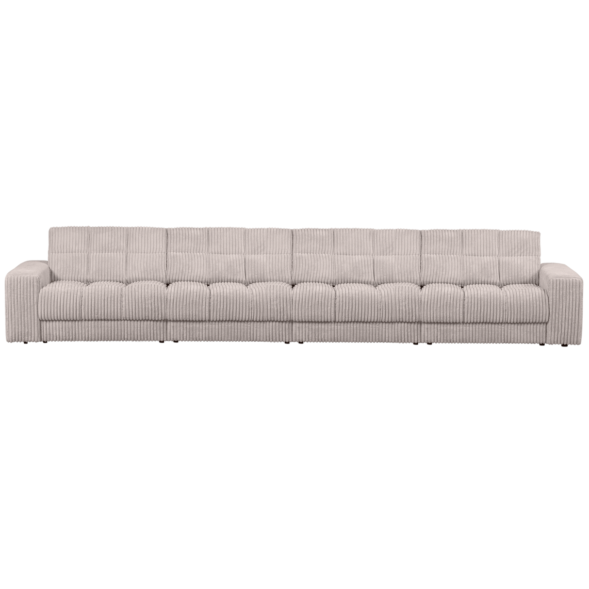 Second Date 4 Zits Bank Grove Ribstof Naturel van WOOOD – Luxe comfort op maat van PureWonen. Vraag naar de beste prijs.
