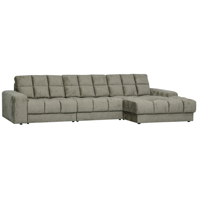 Second Date Chaise Longue Rechts Structure Velvet Frost van WOOOD – Luxe comfort op maat van PureWonen. Vraag naar de beste prijs.