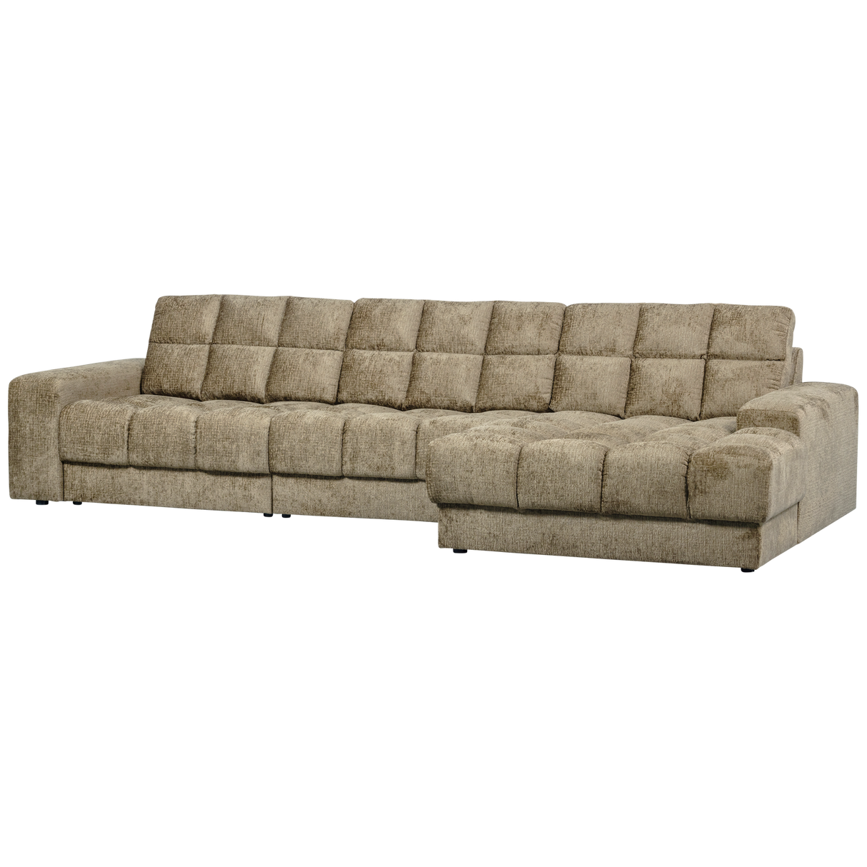 Second Date Chaise Longue Rechts Structure Velvet Wheatfield van WOOOD – Luxe comfort op maat van PureWonen. Vraag naar de beste prijs.