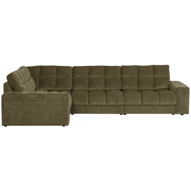 Second Date Hoekbank Links Vintage Groen van WOOOD – Luxe comfort op maat van PureWonen. Vraag naar de beste prijs.