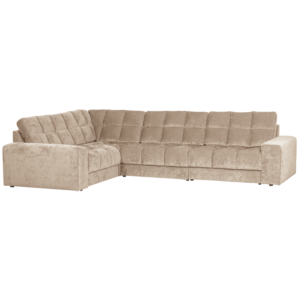 Second Date Hoekbank Links Vintage Nougat van WOOOD – Luxe comfort op maat van PureWonen. Vraag naar de beste prijs.