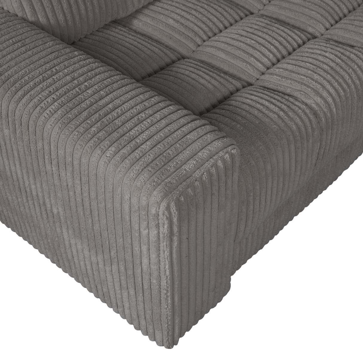 Second Date Hoekbank Links Grove Ribstof Terrazzo van WOOOD – Luxe comfort op maat van PureWonen. Vraag naar de beste prijs.