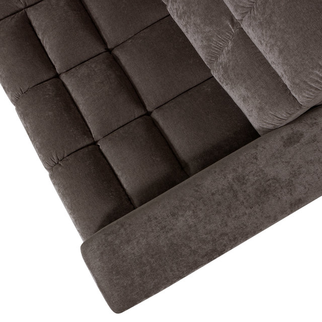 Second Date Hoekbank Links Vintage Warm Grijs van WOOOD – Luxe comfort op maat van PureWonen. Vraag naar de beste prijs.