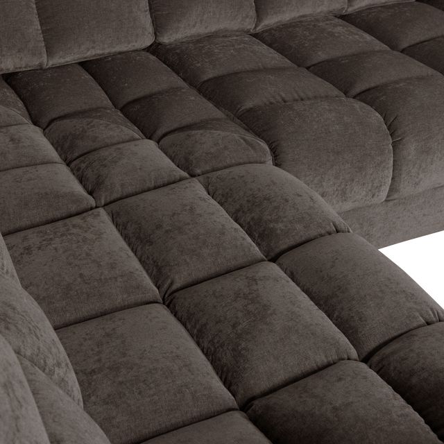 Second Date Hoekbank Links Vintage Warm Grijs van WOOOD – Luxe comfort op maat van PureWonen. Vraag naar de beste prijs.