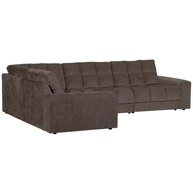 Second Date Hoekbank Links Vintage Warm Grijs van WOOOD – Luxe comfort op maat van PureWonen. Vraag naar de beste prijs.