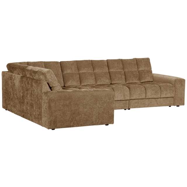 Second Date Hoekbank Links Vintage Zand van WOOOD – Luxe comfort op maat van PureWonen. Vraag naar de beste prijs.