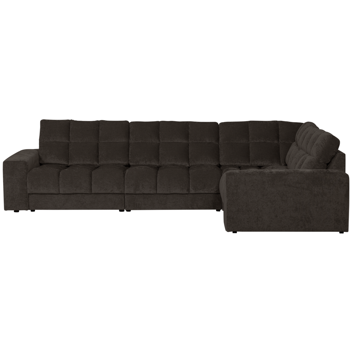 Second Date Hoekbank Rechts Vintage Antraciet van WOOOD – Luxe comfort op maat van PureWonen. Vraag naar de beste prijs.