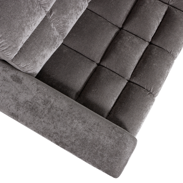 Second Date Hoekbank Rechts Vintage Mouse van WOOOD – Luxe comfort op maat van PureWonen. Vraag naar de beste prijs.