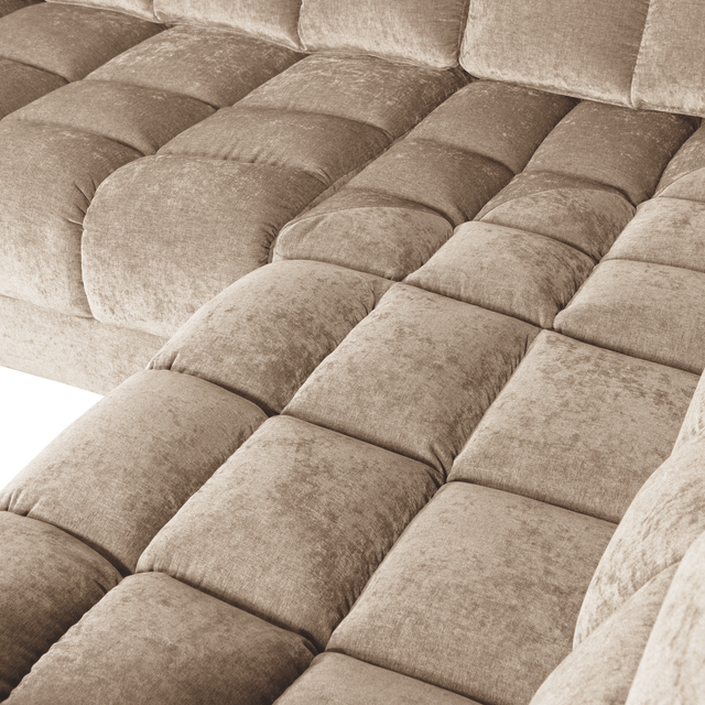 Second Date Hoekbank Rechts Vintage Nougat van WOOOD – Luxe comfort op maat van PureWonen. Vraag naar de beste prijs.