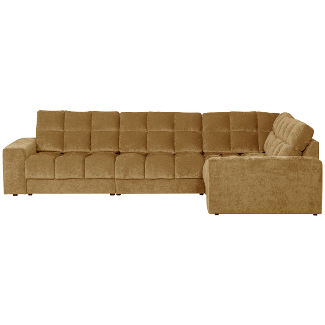 Second Date Hoekbank Rechts Vintage Goud van WOOOD – Luxe comfort op maat van PureWonen. Vraag naar de beste prijs.