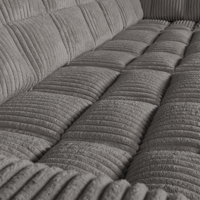 Second Date Hoekbank Rechts Grove Ribstof Terrazzo van WOOOD – Luxe comfort op maat van PureWonen. Vraag naar de beste prijs.