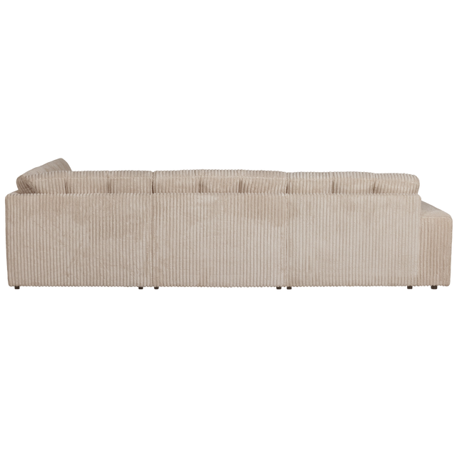 Second Date Hoekbank Rechts Grove Ribstof Travertin van WOOOD – Luxe comfort op maat van PureWonen. Vraag naar de beste prijs.