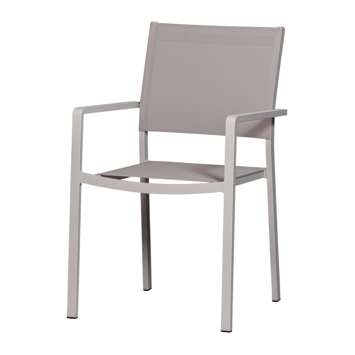 Fowl Tuinstoel Aluminium/Textileen Zand Set Van 2