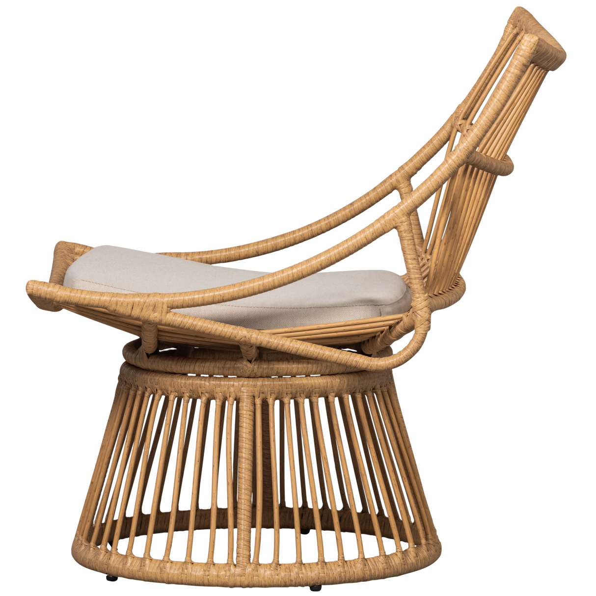 Alatna Tuinstoel Wicker Naturel van WOOOD – Luxe comfort op maat van PureWonen. Vraag naar de beste prijs.