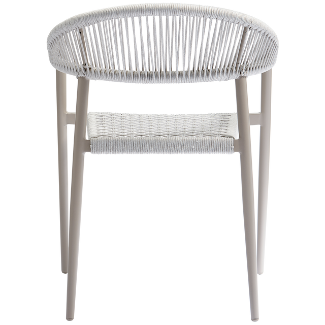 Yellow Tuinstoel Touw/Aluminium Lichtgrijs Set Van 2 van WOOOD – Luxe comfort op maat van PureWonen. Vraag naar de beste prijs.