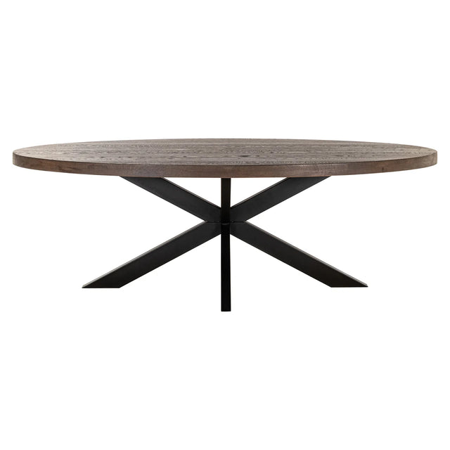 Eettafel Watson Dark brown/black 235
