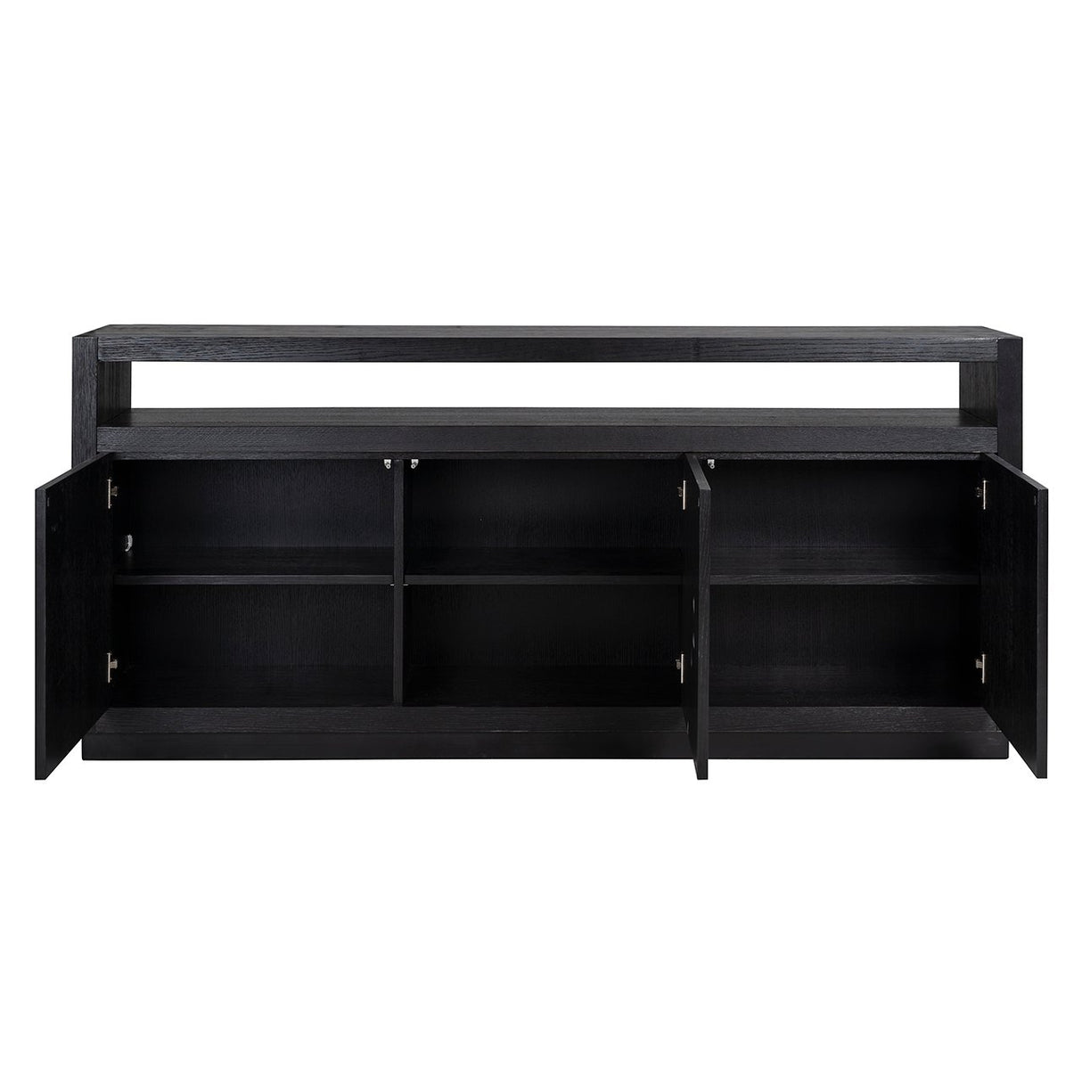 Dressoir Oakura 3-deuren (Black) van Richmond Interiors – Luxe comfort op maat van PureWonen. Vraag naar de beste prijs.