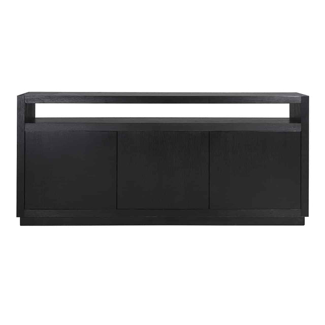 Dressoir Oakura 3-deuren (Black) van Richmond Interiors – Luxe comfort op maat van PureWonen. Vraag naar de beste prijs.