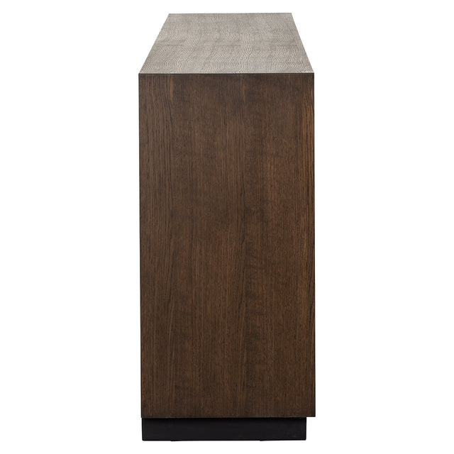 Dressoir Oakura 3-deuren (Brown) van Richmond Interiors – Luxe comfort op maat van PureWonen. Vraag naar de beste prijs.