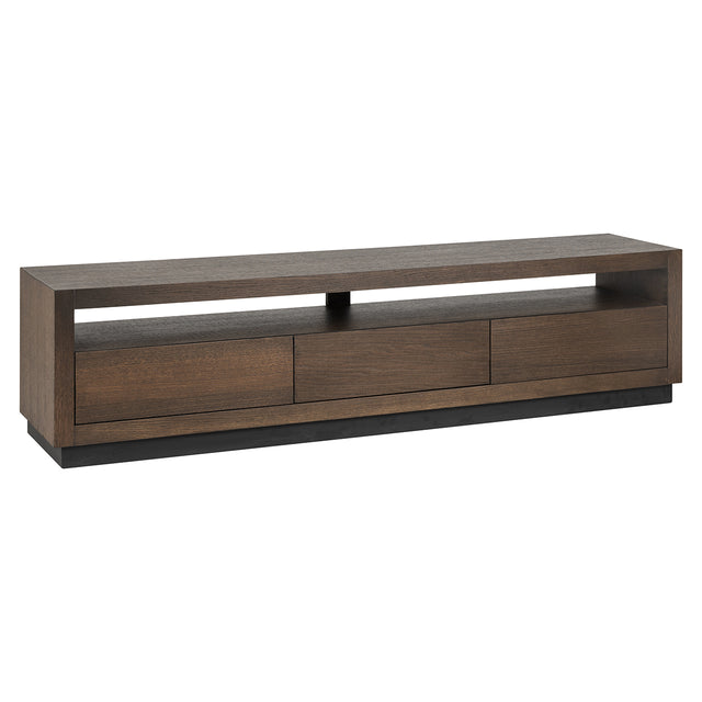 TV dressoir Oakura 3-laden (Brown) van Richmond Interiors – Luxe comfort op maat van PureWonen. Vraag naar de beste prijs.