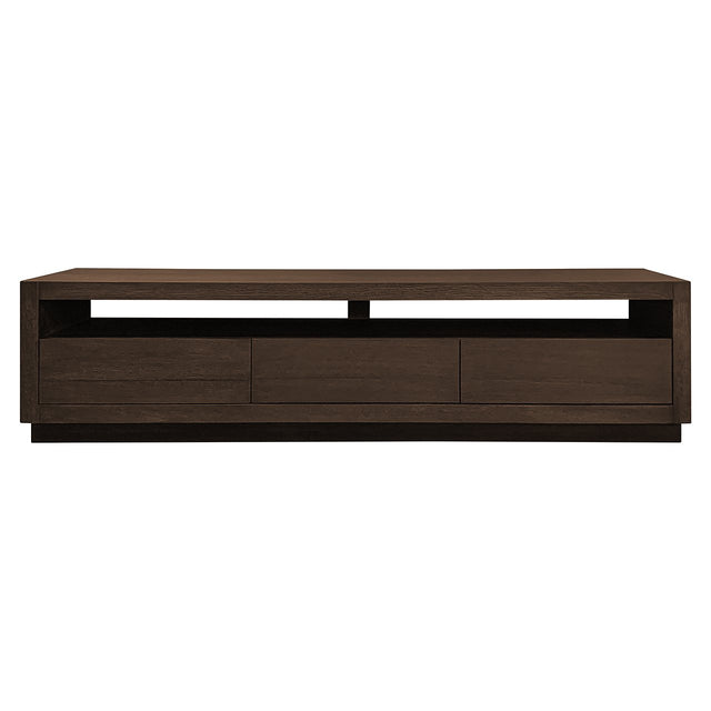 TV dressoir Oakura 3-laden (Brown) van Richmond Interiors – Luxe comfort op maat van PureWonen. Vraag naar de beste prijs.