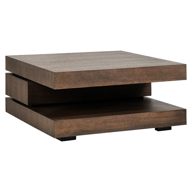 Salontafel Oakura blok C (Brown) van Richmond Interiors – Luxe comfort op maat van PureWonen. Vraag naar de beste prijs.
