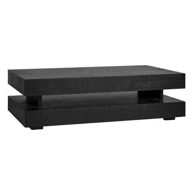 Salontafel Oakura blok H (Black) van Richmond Interiors – Luxe comfort op maat van PureWonen. Vraag naar de beste prijs.