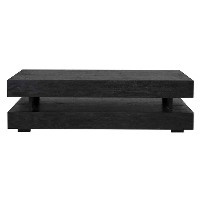 Salontafel Oakura blok H (Black) van Richmond Interiors – Luxe comfort op maat van PureWonen. Vraag naar de beste prijs.
