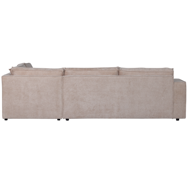 Hajo Hoekbank Rechts Chenille Zand van WOOOD – Luxe comfort op maat van PureWonen. Vraag naar de beste prijs.