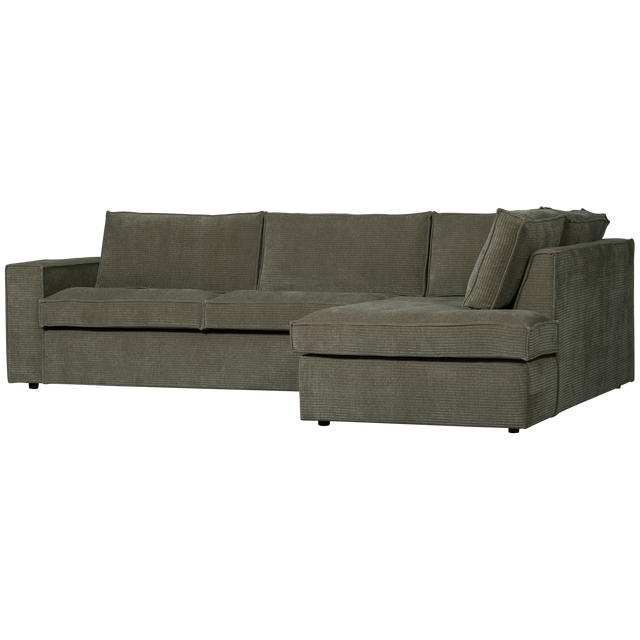 Hajo Hoekbank Rechts Ribstof Forest van WOOOD – Luxe comfort op maat van PureWonen. Vraag naar de beste prijs.