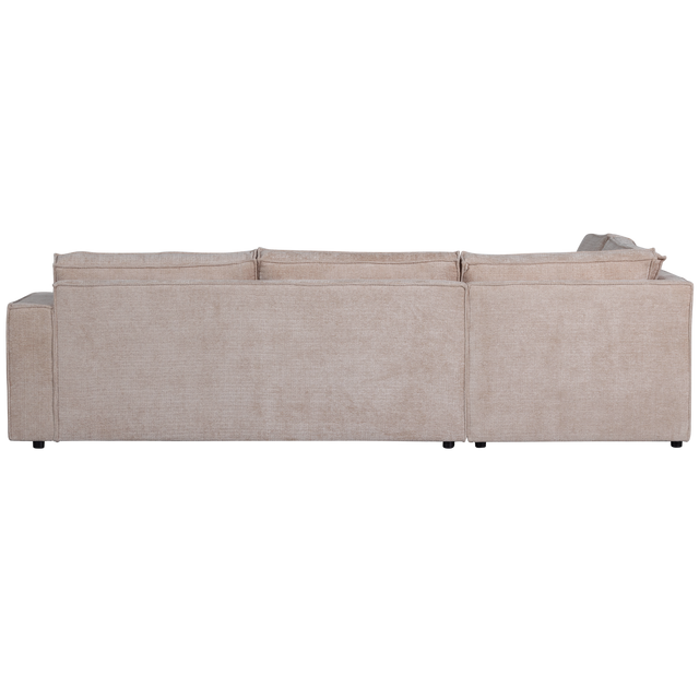 Hajo Hoekbank Links Chenille Zand van WOOOD – Luxe comfort op maat van PureWonen. Vraag naar de beste prijs.