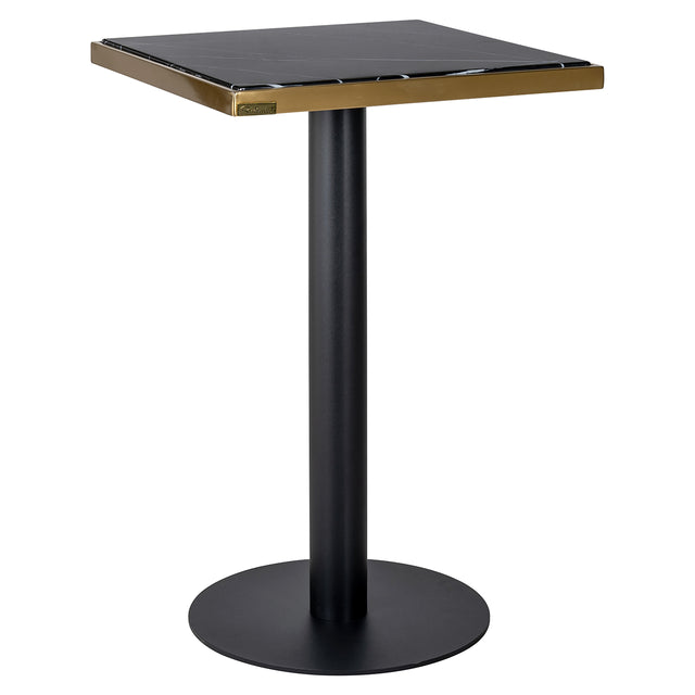 Bistrotafel Zenza (Black/gold) van Richmond Interiors – Luxe comfort op maat van PureWonen. Vraag naar de beste prijs.