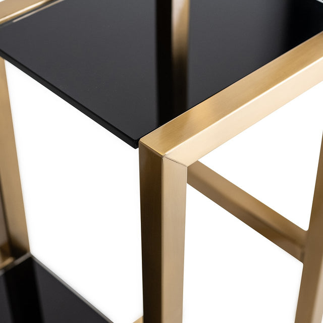 Wandkast Magnus brushed gold (Brushed Gold) van Richmond Interiors – Luxe comfort op maat van PureWonen. Vraag naar de beste prijs.