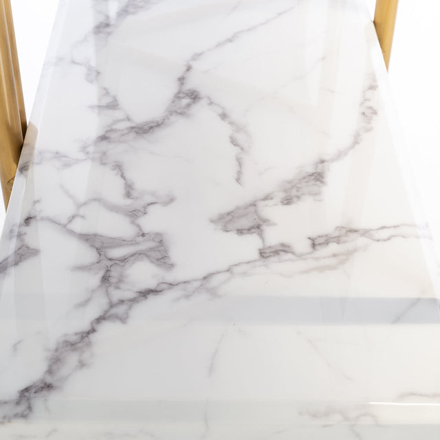 Wandkast Lagrand gold met 3 planken (Gold) van Richmond Interiors – Luxe comfort op maat van PureWonen. Vraag naar de beste prijs.