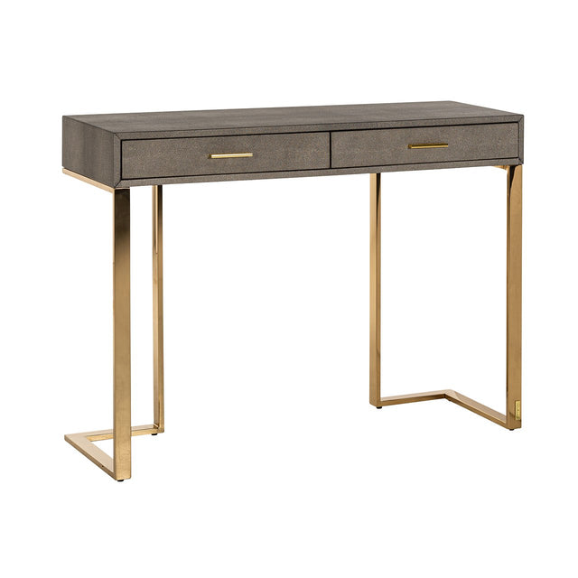 Wandtafel Marie-Lou 2-laden (Gold) van Richmond Interiors – Luxe comfort op maat van PureWonen. Vraag naar de beste prijs.