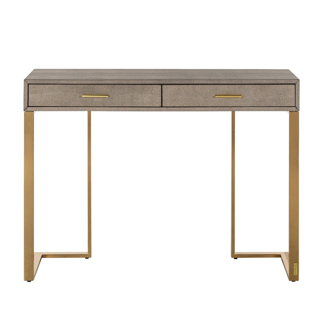 Wandtafel Marie-Lou 2-laden (Gold) van Richmond Interiors – Luxe comfort op maat van PureWonen. Vraag naar de beste prijs.