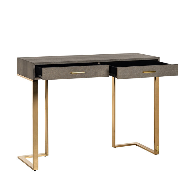 Wandtafel Marie-Lou 2-laden (Gold) van Richmond Interiors – Luxe comfort op maat van PureWonen. Vraag naar de beste prijs.