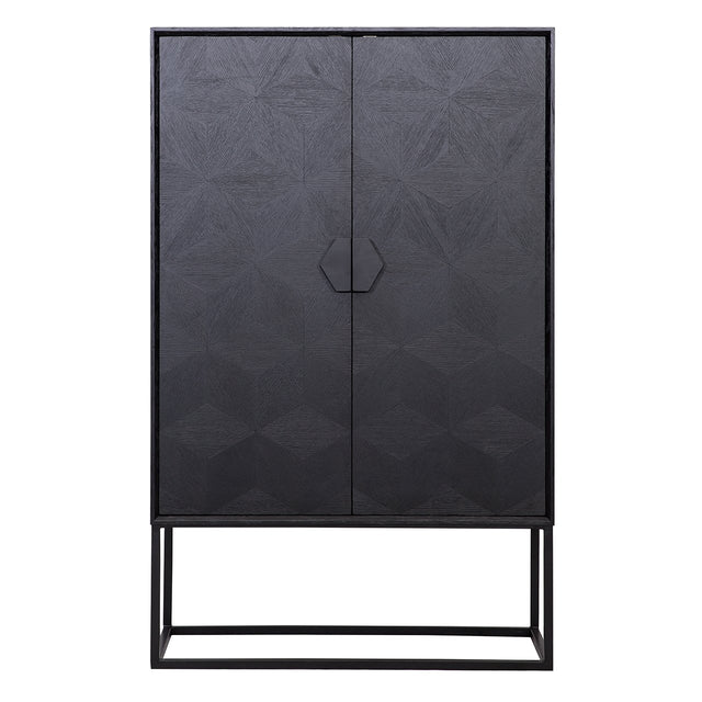 Wandkast Blax 2-deuren (Black) van Richmond Interiors – Luxe comfort op maat van PureWonen. Vraag naar de beste prijs.