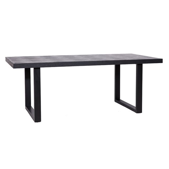 Eettafel Blax 200 (Black) van Richmond Interiors – Luxe comfort op maat van PureWonen. Vraag naar de beste prijs.