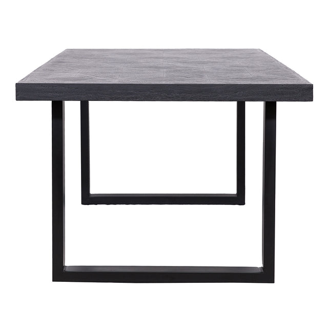 Eettafel Blax 200 (Black) van Richmond Interiors – Luxe comfort op maat van PureWonen. Vraag naar de beste prijs.