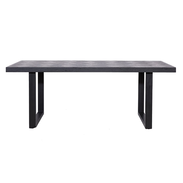 Eettafel Blax 200 (Black) van Richmond Interiors – Luxe comfort op maat van PureWonen. Vraag naar de beste prijs.