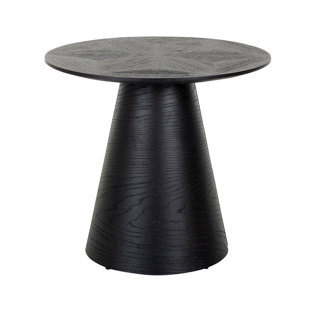 Bijzettafel Blax 585Ø (Black) van Richmond Interiors – Luxe comfort op maat van PureWonen. Vraag naar de beste prijs.